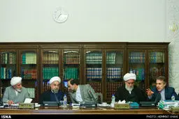 حاشیه های تصویری جلسه شورای عالی انقلاب فرهنگی به ریاست رییس جمهور