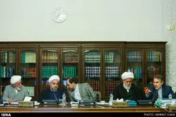 حاشیه های تصویری جلسه شورای عالی انقلاب فرهنگی به ریاست رییس جمهور