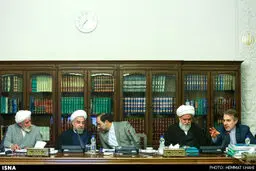 حاشیه های تصویری جلسه شورای عالی انقلاب فرهنگی به ریاست رییس جمهور