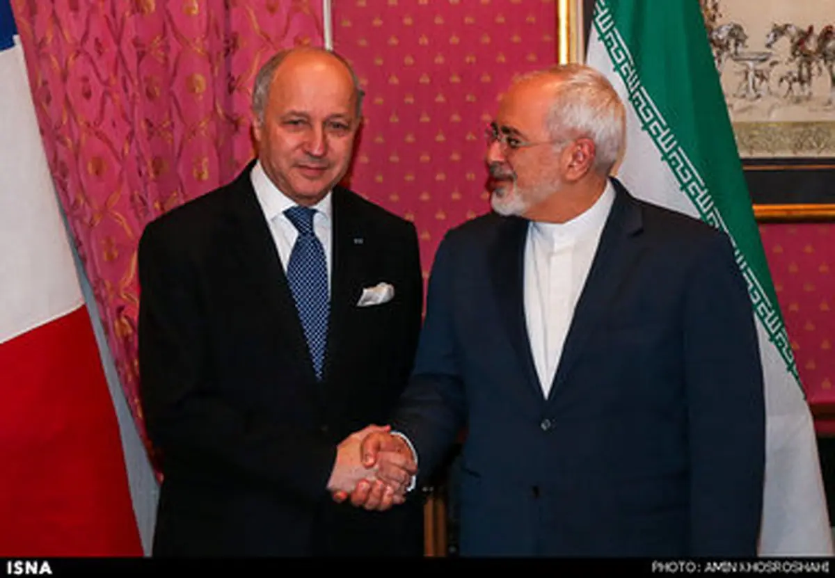 دیدار وزرای خارجه ایران و فرانسه به روایت تصاویر