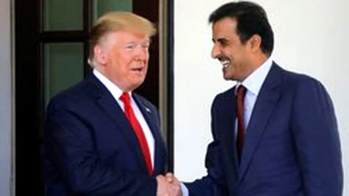 تشکر معنادار ترامپ از امیر قطر + جزئیات