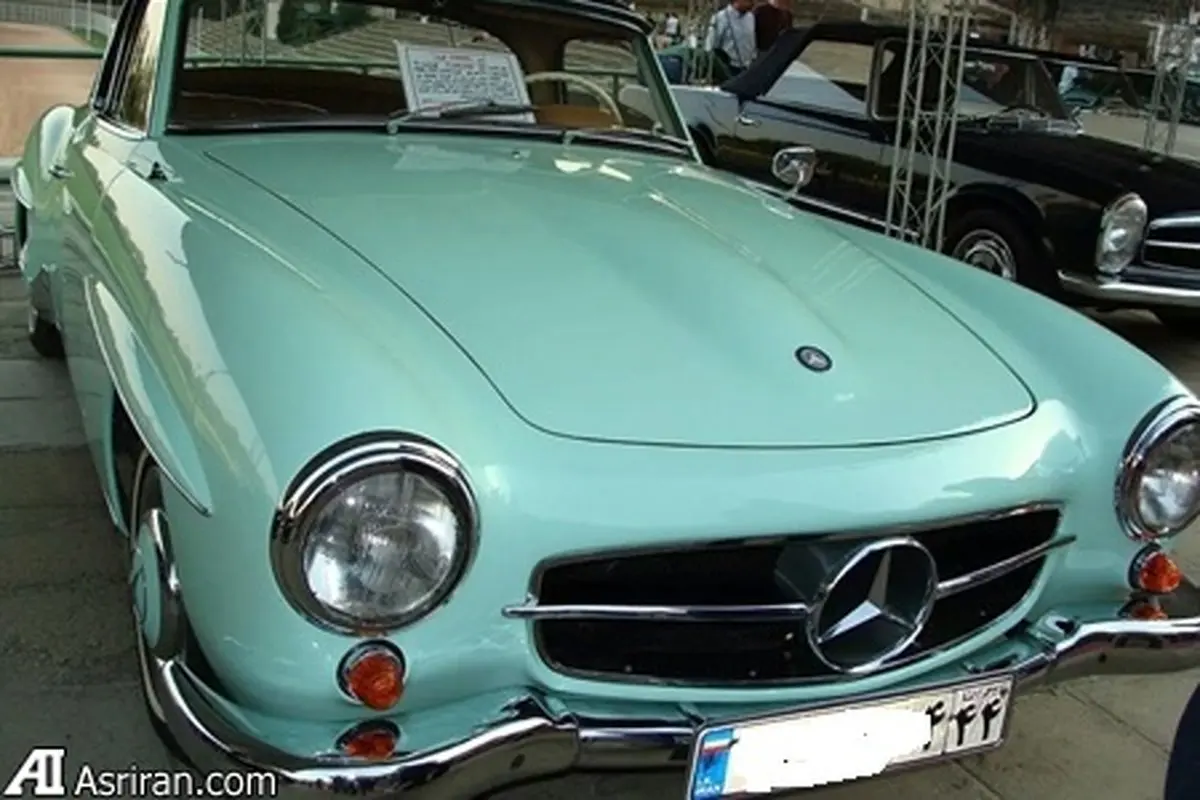 فروش بنز 55 ساله به قیمت 1.4 میلیارد تومان در تهران/عکس