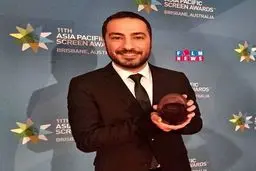 جایزه‌ای که نوید محمدزاده برد/عکس