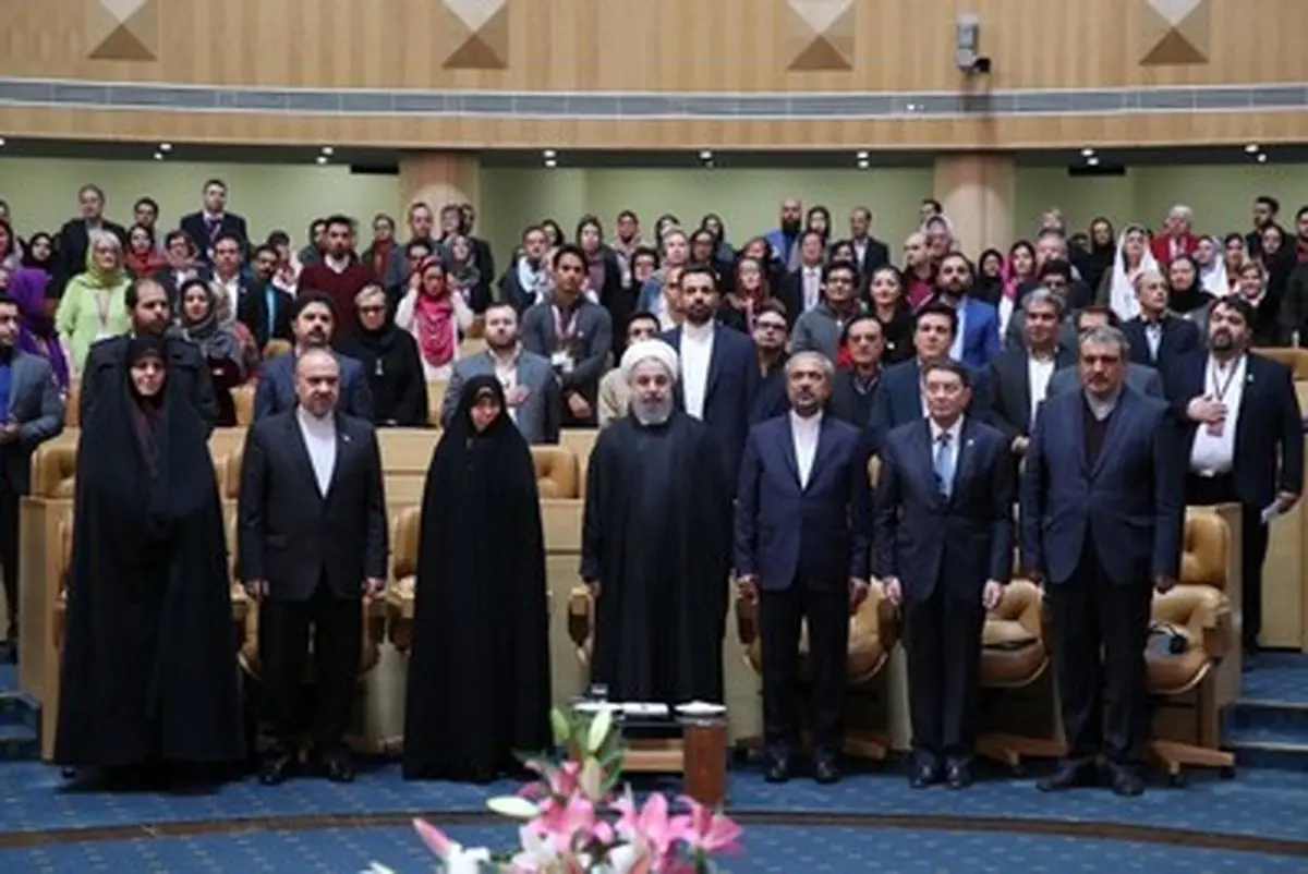 حواشی حضور ﻿روحانی در کنوانسیون راهنمایان گردشگری/تصاویر