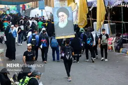 آخرین وضعیت ترافیکی معابر مراسم جاماندگان اربعین/افزایش ۴۰ درصدی شرکت‌کنندگان