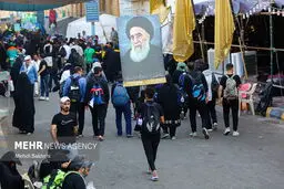 آخرین وضعیت ترافیکی معابر مراسم جاماندگان اربعین/افزایش ۴۰ درصدی شرکت‌کنندگان