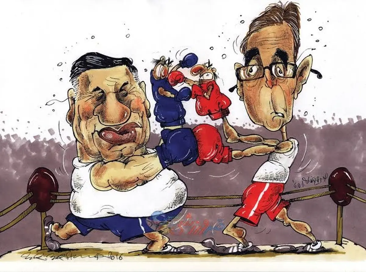 برانکو و مظلومی روی رینگ!/ کاریکاتور