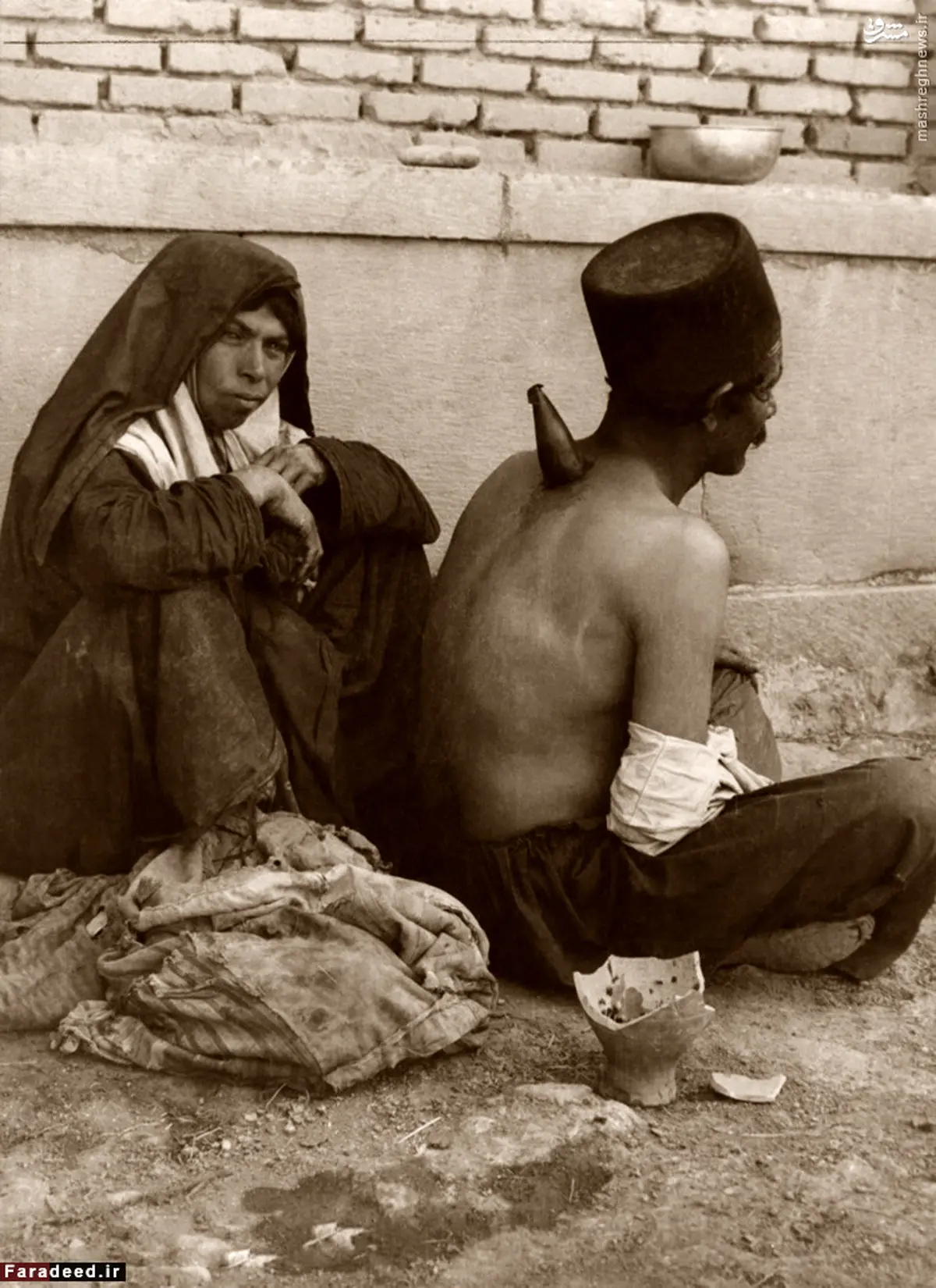 حجامت در دوره قاجار/عکس