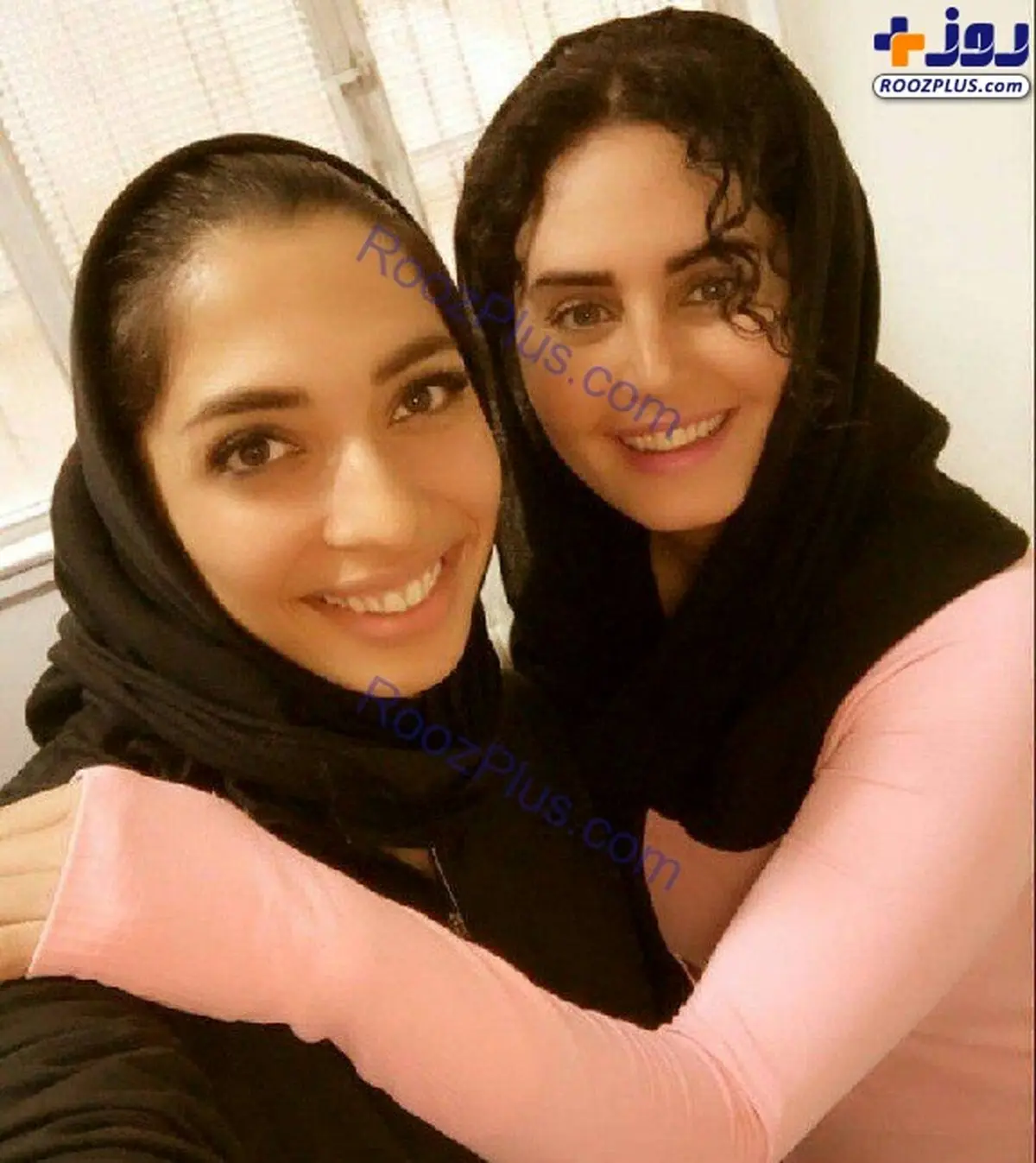 عکسی از عیادت خانم ورزشکار معروف از الناز شاکردوست