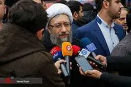 آیت الله آملی لاریجانی: مردم ایران تسلیم ناپذیر هستند/ ایران قدرت برتر منطقه است/ مقاومت در منطقه به ایران اتکا دارد