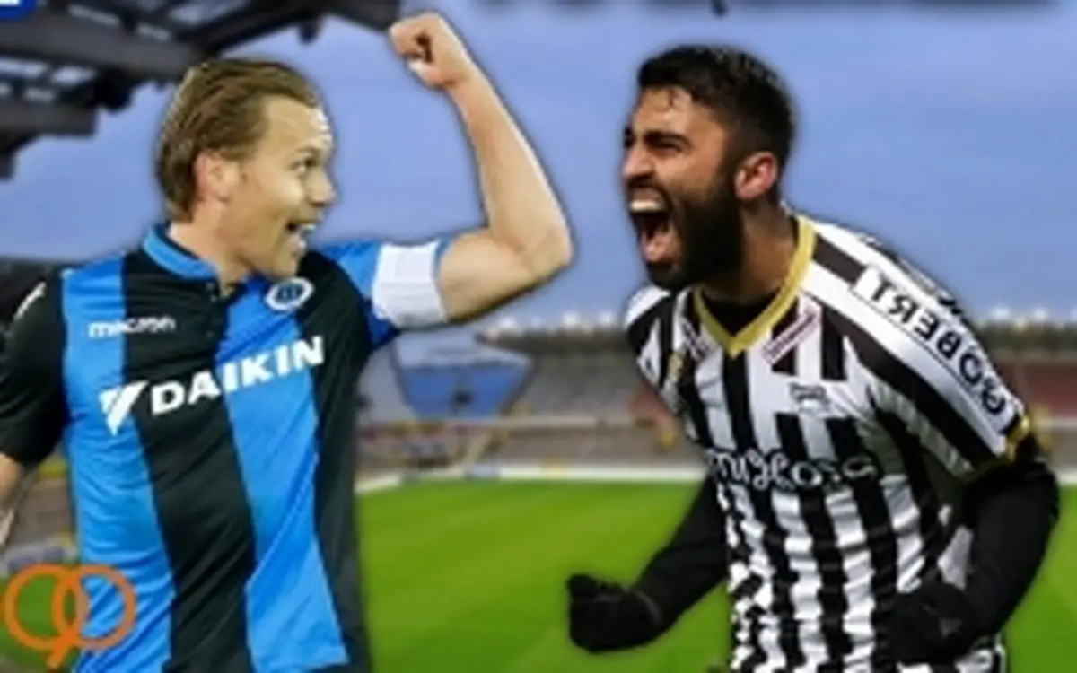 کاوه رضایی مرد اول شارلروا در یک چهارم نهایی جام حذفی بلژیک