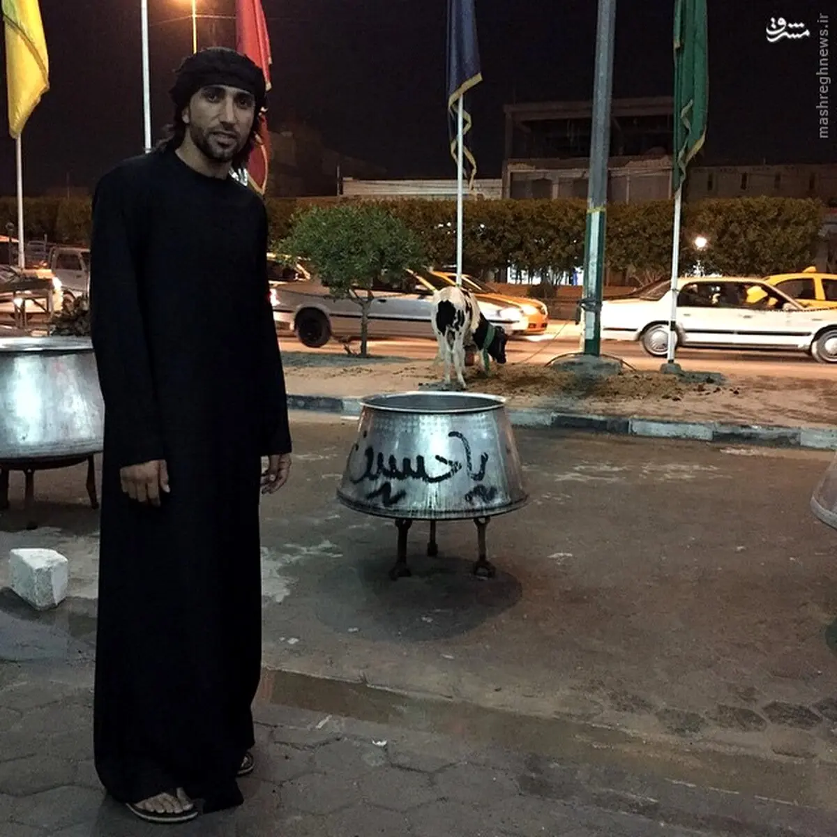 جاسم کرار نذرش را ادا کرد/ عکس