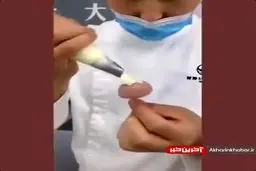 تزئین هاي عجيب و غريب کیک چینی ها + ويدئو