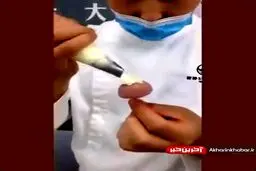 تزئین هاي عجيب و غريب کیک چینی ها + ويدئو