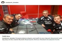 تبریک اینستاگرامی برانکو به کی‌روش/عکس