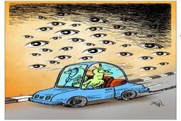 7هزار پلیس نامحسوس!/ کاریکاتور