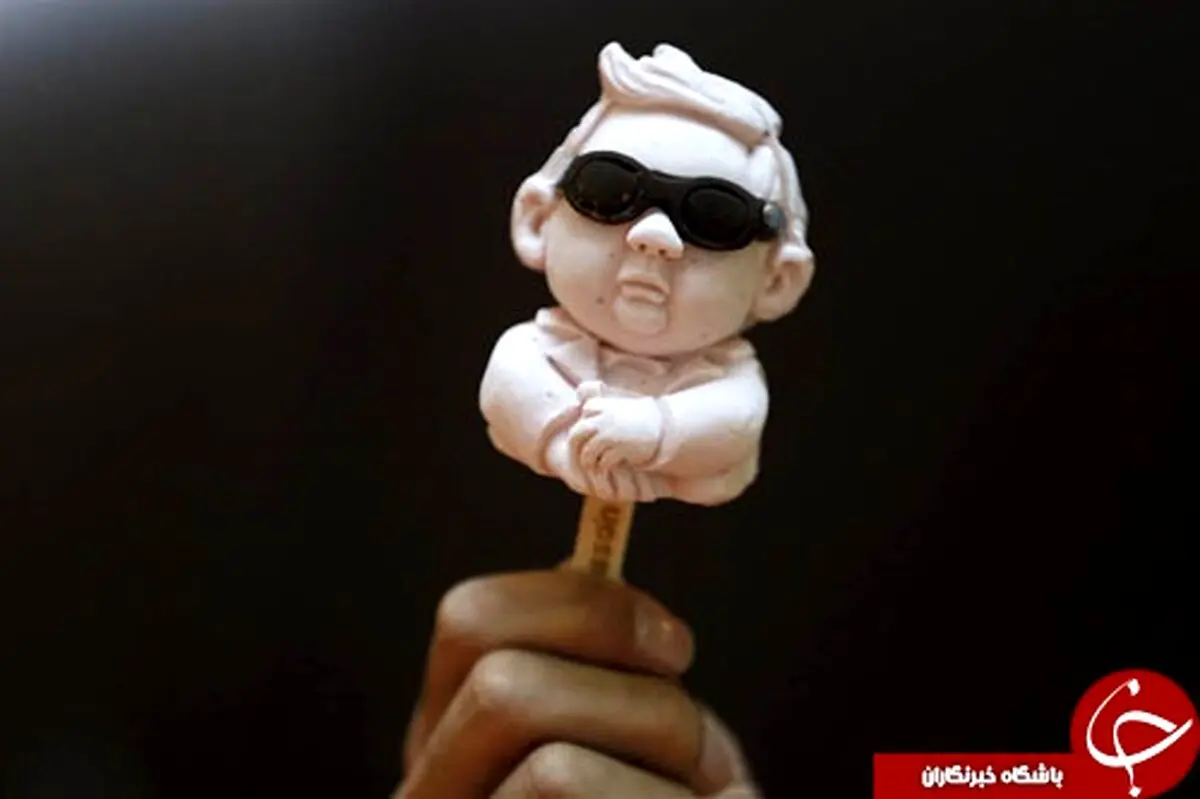 بستنی با چهره کیم جونگ اون / عکس