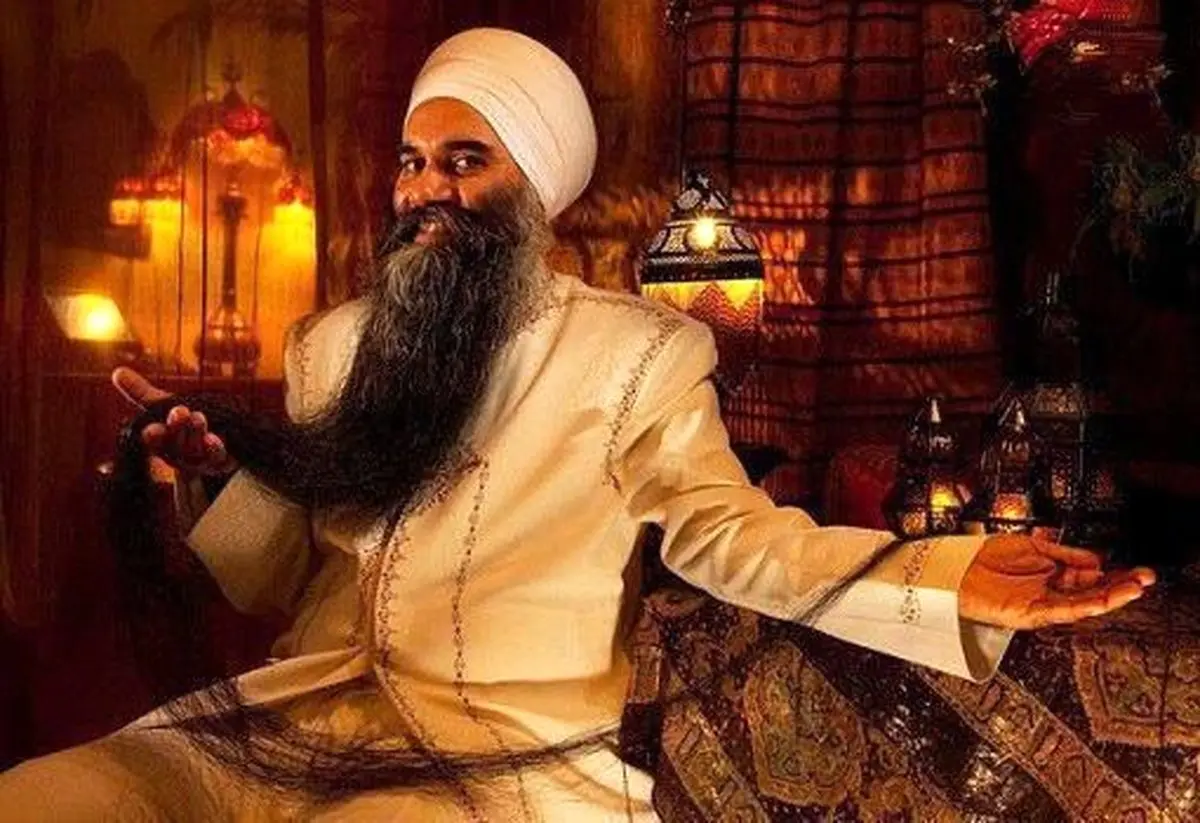 بلندترین ریش جهان را ببینید/ عکس