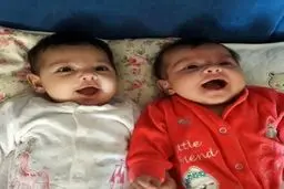 ظاهر یکتا ناصر و خواهرش نیکتا پس از بدنیا آوردن فرزندان شان