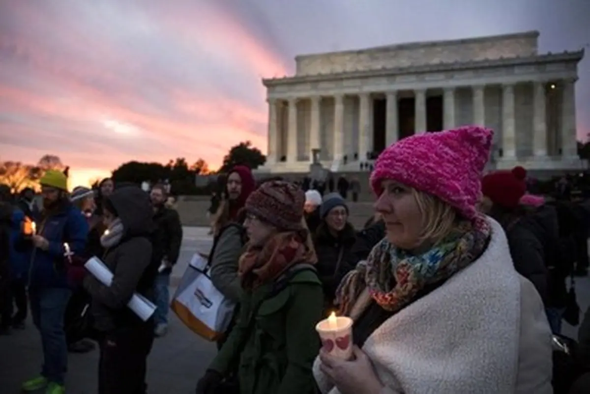 مراسم نمادین تشییع جنازه ترامپ در نیویورک/تصاویر