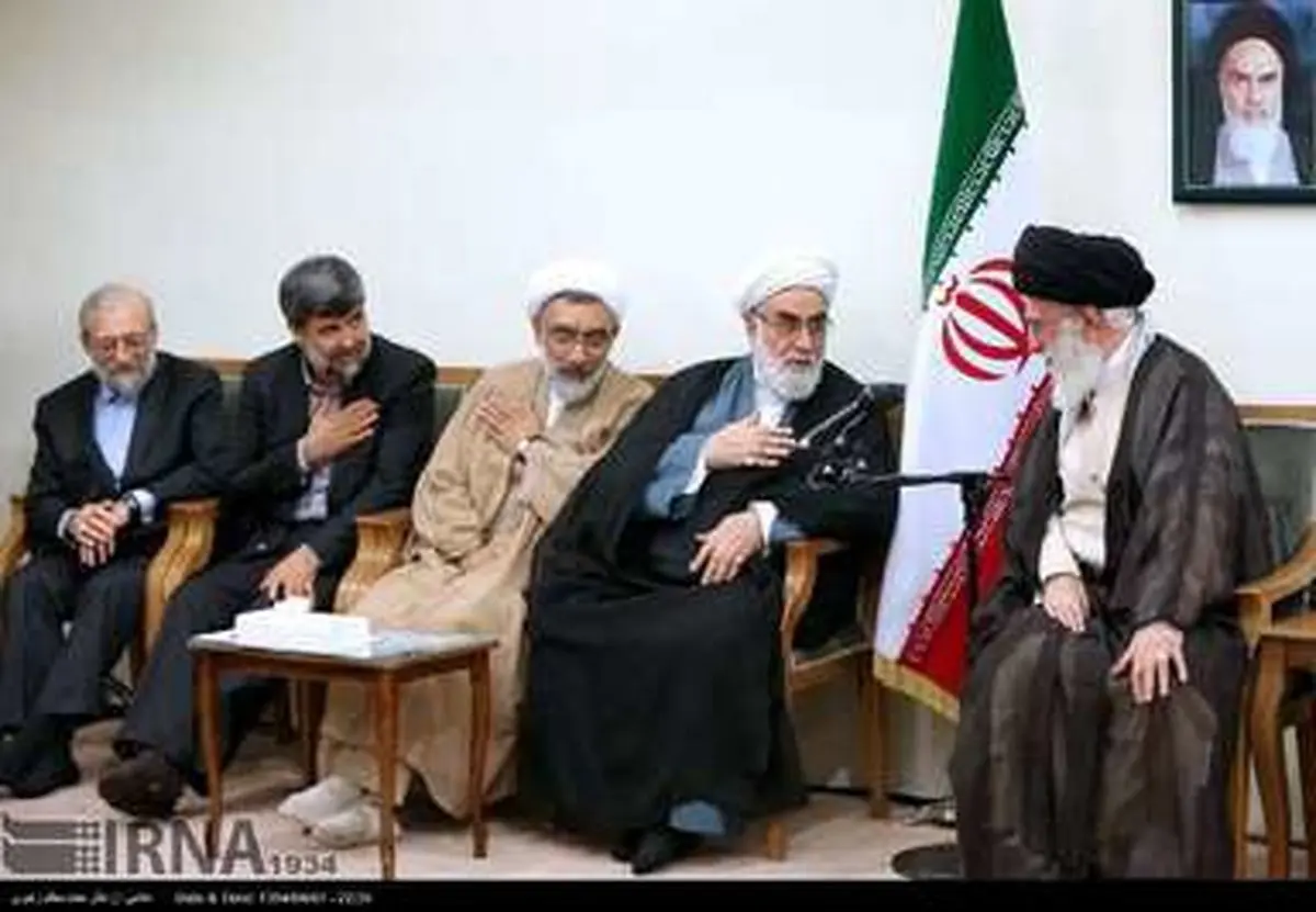 تصاویر دیدار رئیس و مسئولان قوه قضائیه با رهبر انقلاب