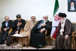 تصاویر دیدار رئیس و مسئولان قوه قضائیه با رهبر انقلاب