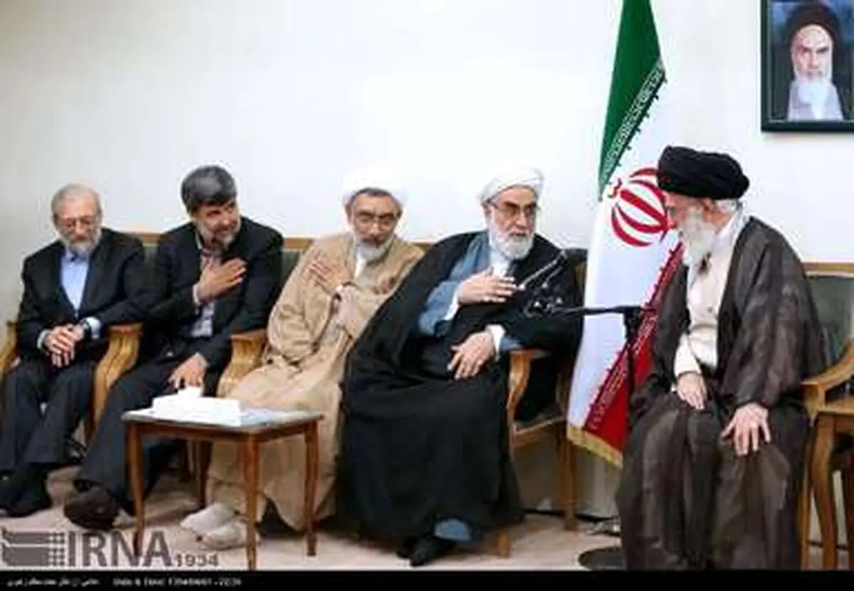 تصاویر دیدار رئیس و مسئولان قوه قضائیه با رهبر انقلاب
