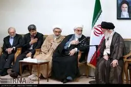 تصاویر دیدار رئیس و مسئولان قوه قضائیه با رهبر انقلاب