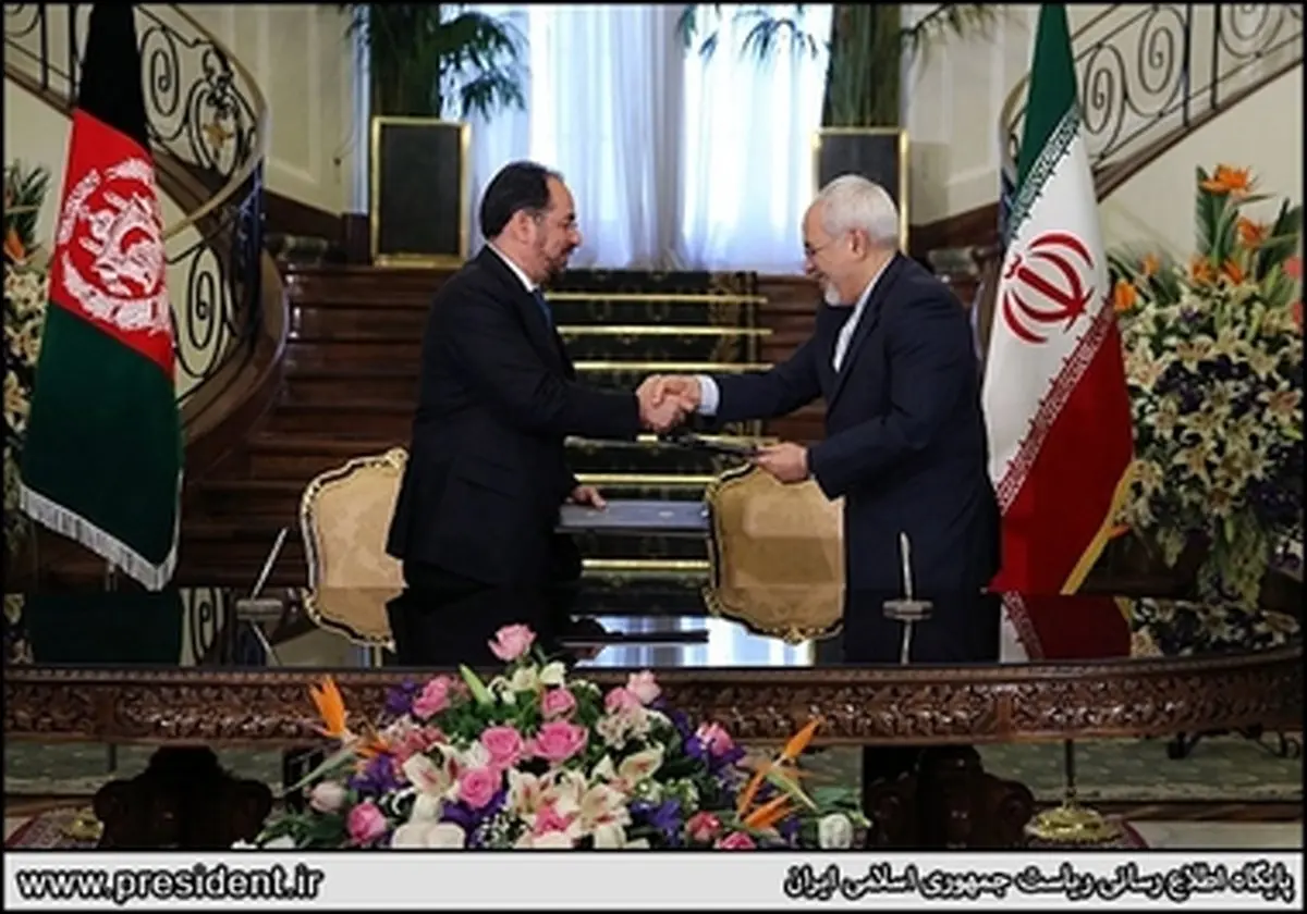 امضای سند همکاری مشترک ایران و افغانستان به روایت تصویر