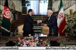 امضای سند همکاری مشترک ایران و افغانستان به روایت تصویر