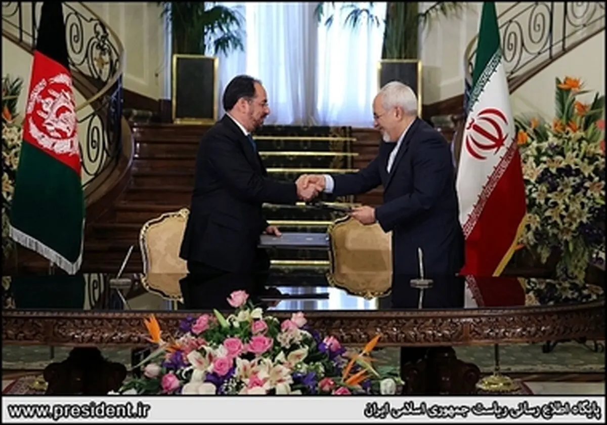 امضای سند همکاری مشترک ایران و افغانستان به روایت تصویر