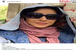 تیپ و ظاهر متفاوت بهاره کیان افشار در فیلم زرد/ عکس