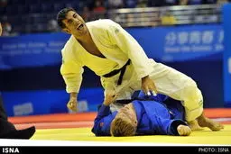 عاقبت قهرمان المپیک جودو/ تصاویر