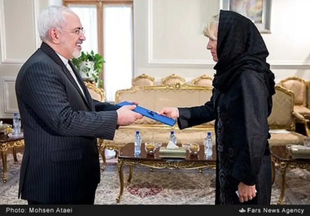 دیدار ظریف و نماینده سازمان ملل/ تصاویر