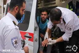 واژگونی خودروی لاکچری در کوهرنگ/وضعیت مصدومان اعلام شد + عکس