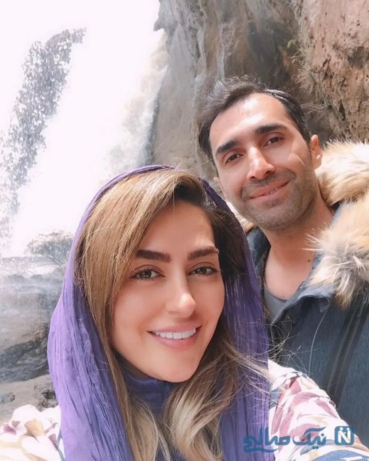 اینستاگرام: هادی کاظمی و همسرش سمانه پاکدل