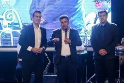 قلعه نویی در کنسرت خواننده معروف آذری زبان/ عکس