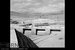 افتتاح سد «درود زن» در  سال 1351 /تصاویر