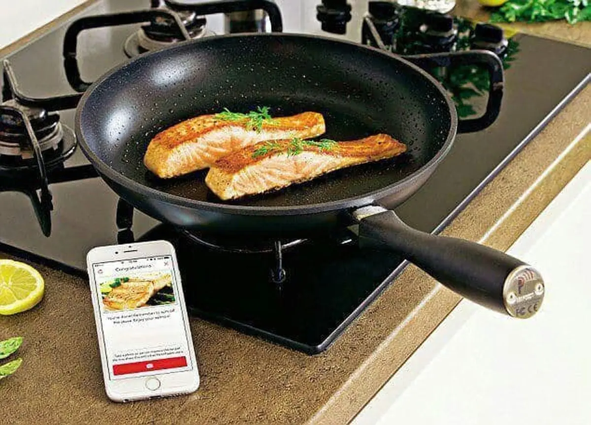 عکسی از ماهیتابه هوشمند!