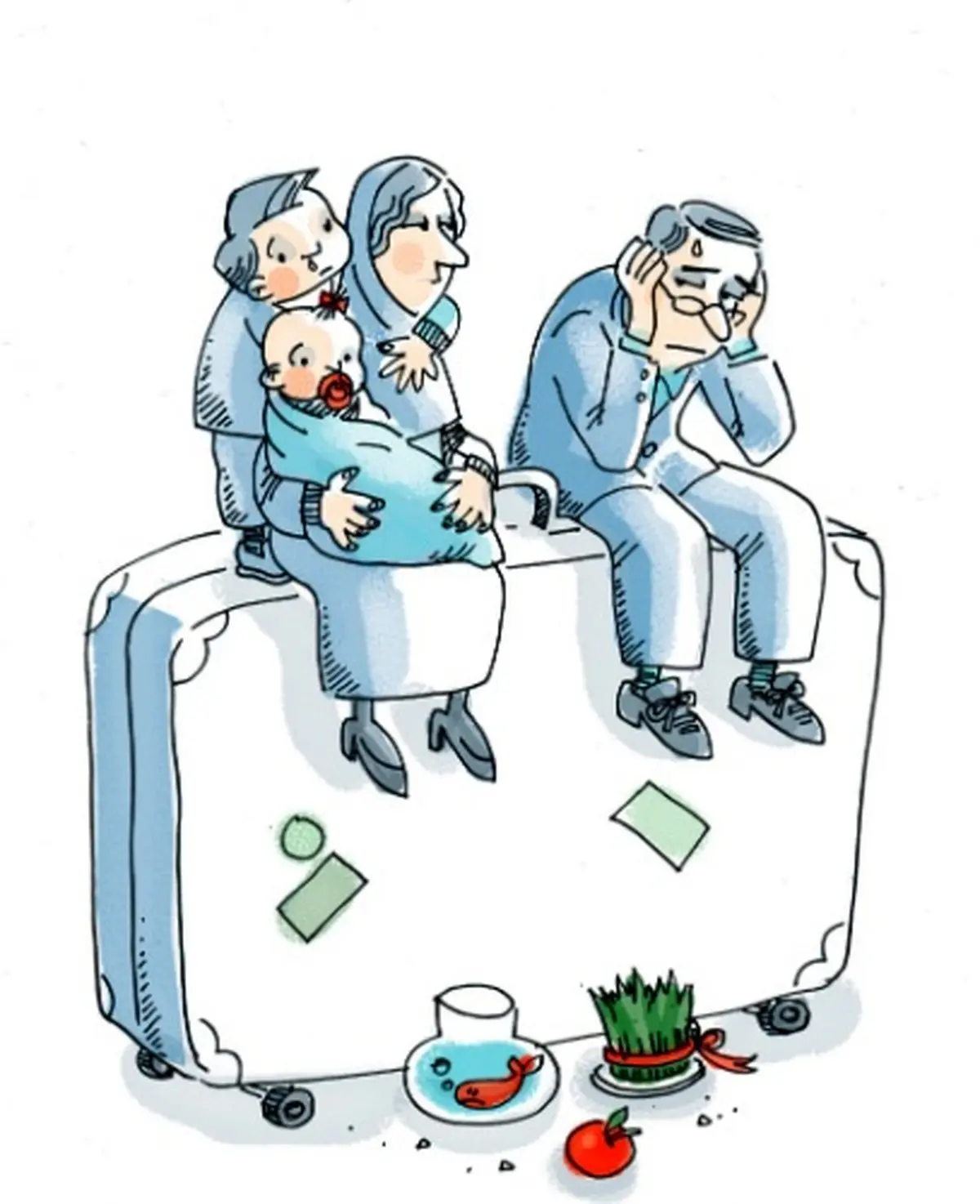 کاریکاتور/ هزینه سفرهای نوروز!