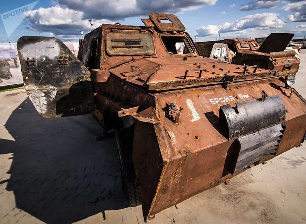 غنائم ارتش روسیه از داعشی‌ها/ تصاویر