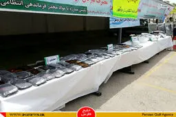 کشف محموله ۱۲۱ کیلوگرمی مواد مخدر در بوشهر/ تصاویر