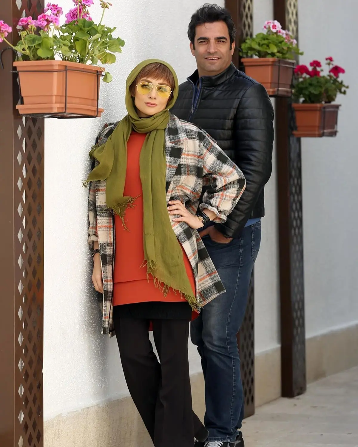 عکس دونفره منوچهر هادی و یکتا ناصر