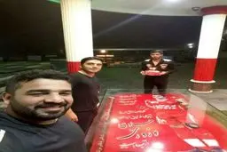 یک جشن تولد خاص برای هافبک پرسپولیس + عکس