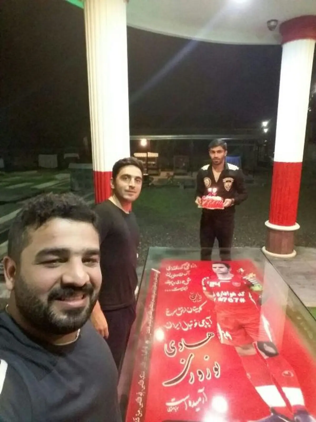 یک جشن تولد خاص برای هافبک پرسپولیس + عکس
