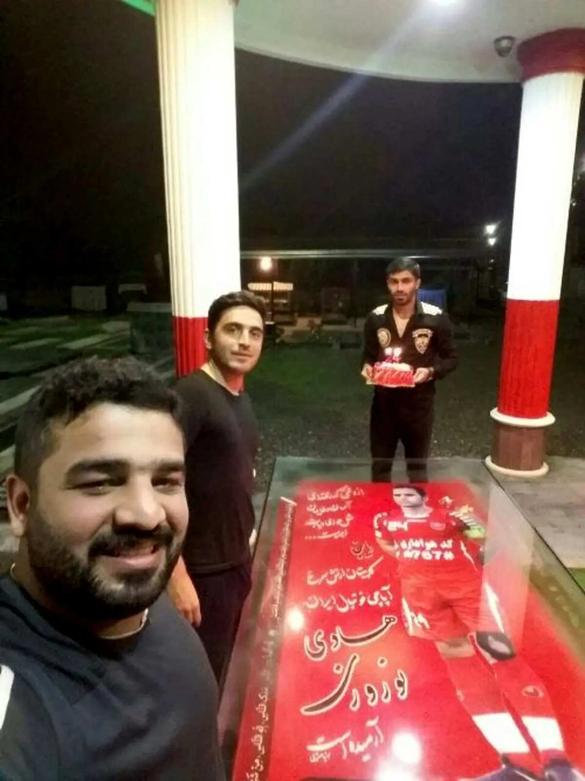 یک جشن تولد خاص برای هافبک پرسپولیس + عکس