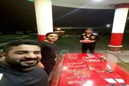 یک جشن تولد خاص برای هافبک پرسپولیس + عکس