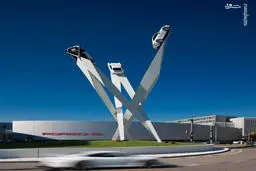 سازه ای جالب در موزه پورشه/عکس