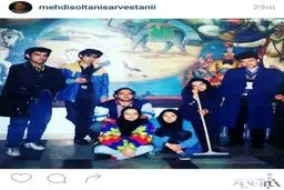 شهاب حسینی در دوران دانشجویی/عکس