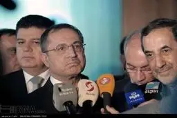 دیدار وزیر کشور سوریه با ولایتی/ تصاویر